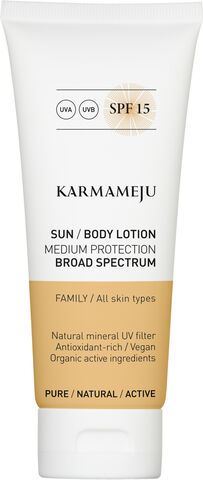 SUN body lotion SPF15